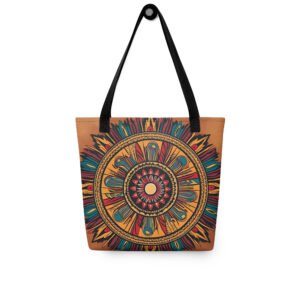 African Tribal Mandala Tote bag